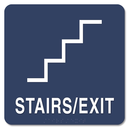 Briggs Sign Store | stairs elevator signs ltc sign styles